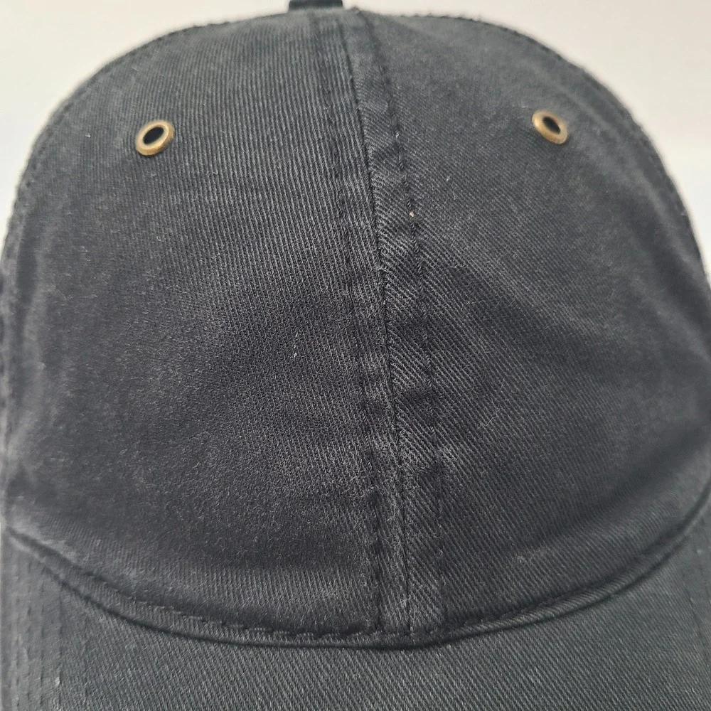 Levi Strauss Hat Strapback (Fits Small) Black Brown Leather Strap Casual Dad Men